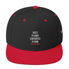 Load image into Gallery viewer, HATED BY MANY REBEL TEE Snapback Hat