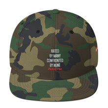 Load image into Gallery viewer, HATED BY MANY REBEL TEE Snapback Hat