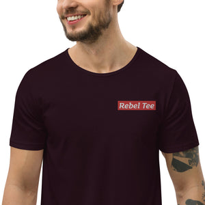 Rebel Tee Men's Curved Hem T-Shirt