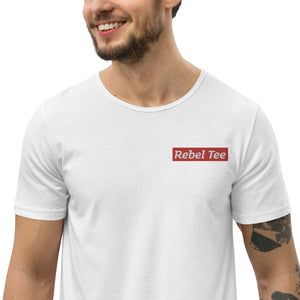 Rebel Tee Men's Curved Hem T-Shirt