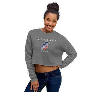 Rebel Tee Women New York Crop Sweatshirt