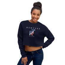 Load image into Gallery viewer, Rebel Tee Women New York Crop Sweatshirt