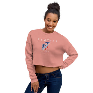 Rebel Tee Women New York Crop Sweatshirt