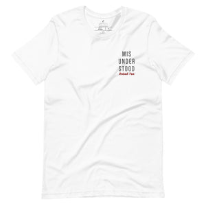 "MISUNDERSTOOD REBEL TEE" Unisex T-Shirt